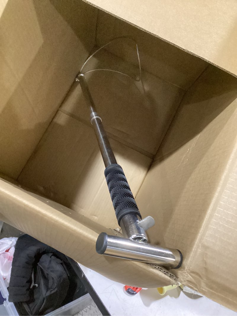 Condition photo showing Good Condition for Dog Catcher Pole Animal Control Pole Stainless Steel Pig Holder Catcher Cat Catcher Pole Heavy Duty Catch Pole for Animals Cats Hogs Pigs and Small/Medium Dogs, Rod Length 30 inches