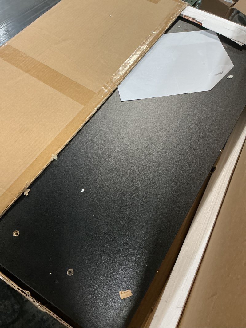 Condition photo showing Good Condition for Noodle Board Stove Cover with Handles – Rustic Wooden Electric and Gas Stove Top Covers – Farmhouse Kitchen Décor Adds Extra Counter Space Protects Burners Durable Laminate Wood Ebony Black