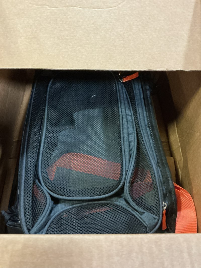 Condition photo showing Good Condition for 19x13x9 tsa approved top expandable pet carrier for small dog puppy cat up to 10 lbs weight and 18'' length, for southwest spirit lufthansa airlines,air canada and amtrak train 19.0"l x 13.0"w x 9.0"h black