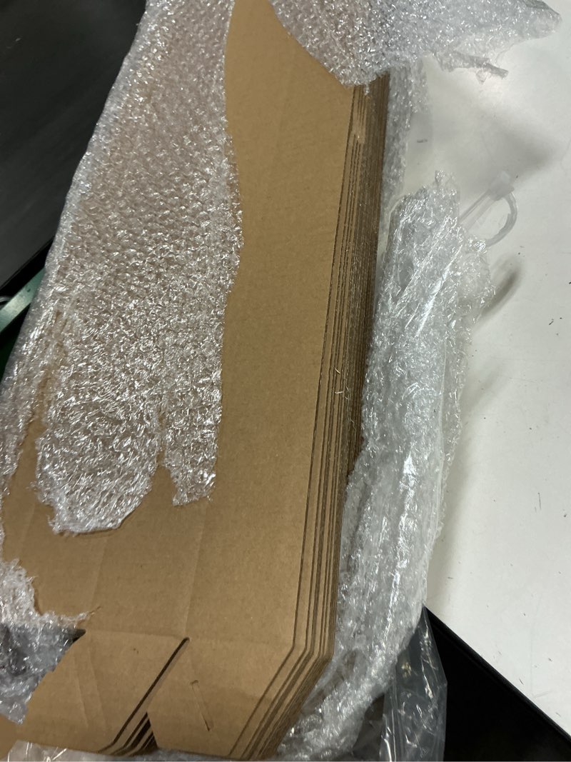 Condition photo showing New/Like New for tatuo 50 pcs triangle mailing shipping tubes 24.25" l x 2" w x 2" h oyster white corrugated cardboard box poster tube for protecting, shipping, mailing and storage of artwork, crafts, long art holder 24.25"l x 2"w x 2"h white 50