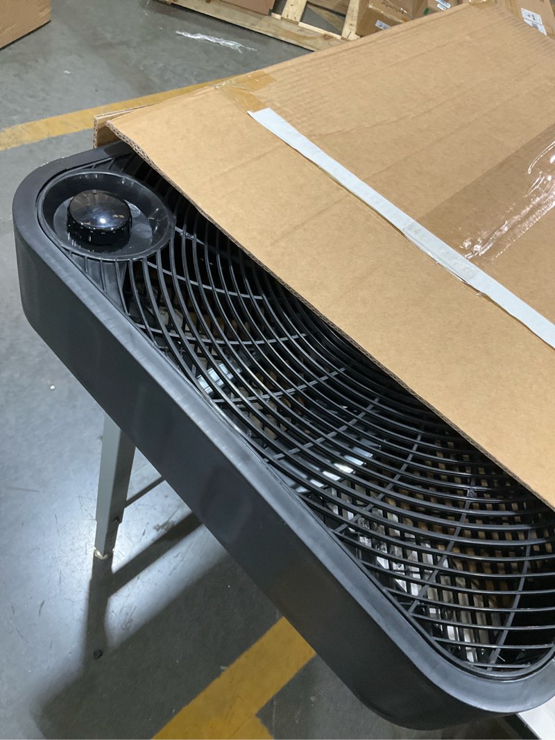 Condition photo showing Good Condition for genesis 20" box fan, 3 settings, max cooling technology, carry handle, black (g20box-blk)