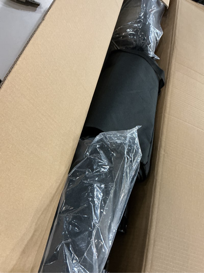 Condition photo showing Good Condition for 2 in 1 Hammock with Stand - Portable Hammock & Swing Chair, No Tools Assembly, with Carry Bag, Indoor Outdoor for Patio, Garden, Camping, Apartment (Black)