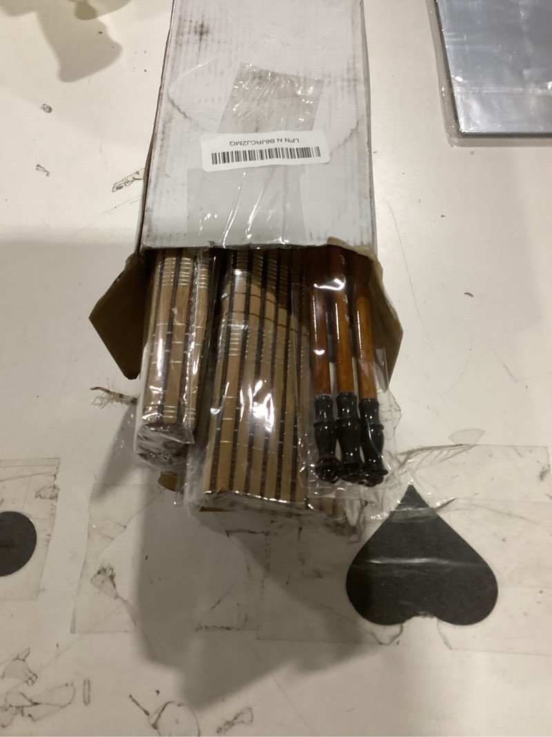 Condition photo showing New/Like New for Resurhang 48 Pcs Chinese Calligraphy Brush Set Watercolor Brushes Bulk with Roll up Bamboo Brush Holder Writing Drawing Brushes for Kanji, Japanese Sumi, Drawing, Writing, Painting, Art Supplies