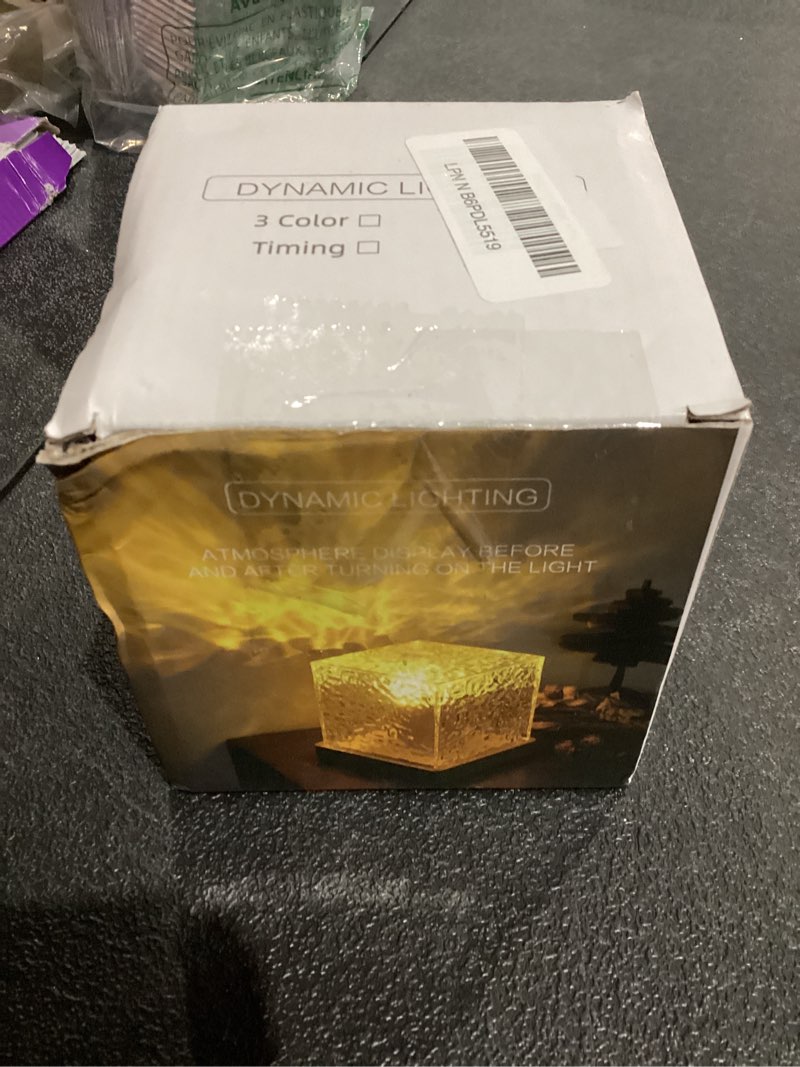 Condition photo showing New/Like New for Northern Lights Projector, Aurora Light Projector with 16 Colors & Remote Control, Ocean Lamp Dimmable LED Room Lights for Party, Northern Night Light Home Decor Gift for Adults