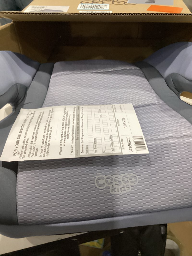 Condition photo showing Good Condition for Cosco Topside Backless Booster Car Seat, Lightweight Booster Seats for Cars 40-100 lbs, Backless Booster Seat for Car, Organic Waves