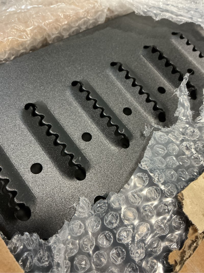 Condition photo showing Good Condition for 72.5" heavy duty folding loading ramps with sandblasted finish, 1500lb capacity, ideal for motorcycles, lawn mowers, atvs, utvs, and more – pack of 2 with safety straps and gloves
