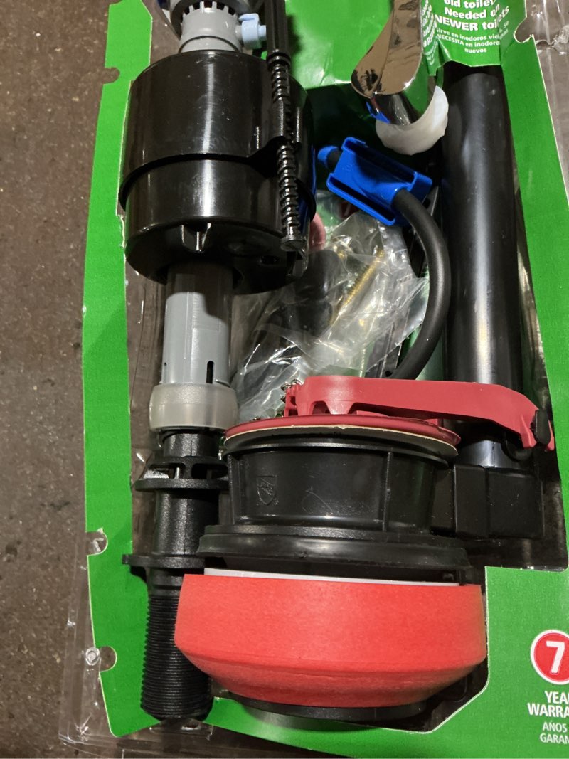 Condition photo showing Good Condition for fluidmaster performax universal 2 in. high performance complete toilet repair kit