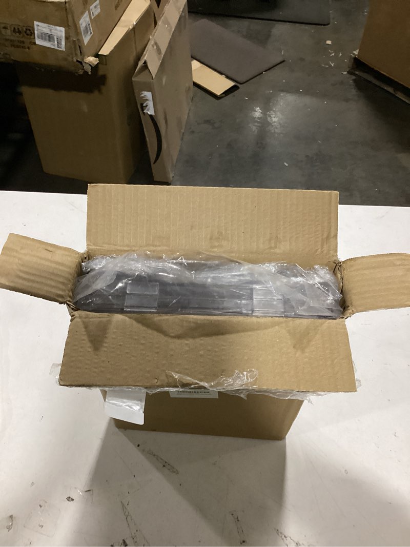 Condition photo showing As Is for SPACEKEEPER Adjustable Shelf Divider for Closet, Clear Purse Organizers for Closet Acrylic Handbag Separators Storage Organizer Bookshelf Separator Dividers in Bedroom, Office Clear 1