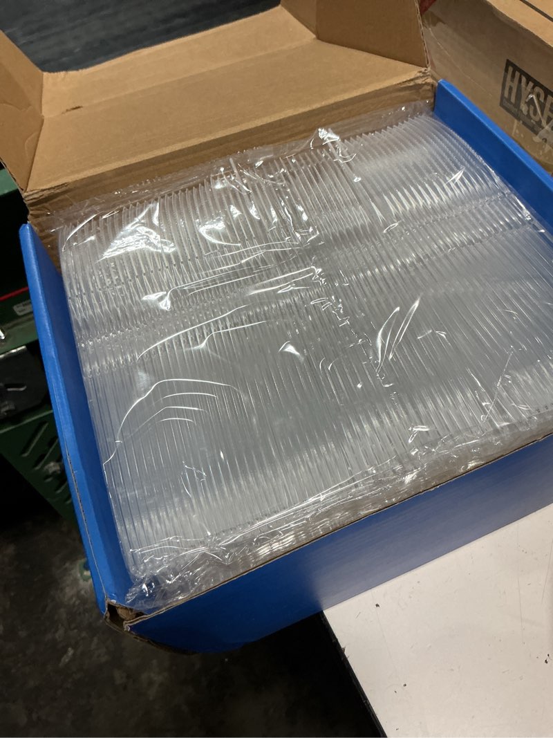 Condition photo showing Good Condition for dealusy 360 count extra heavy duty clear plastic knives disposable, bpa-free, heat resistant, solid and durable disposable knives bulk, premium plastic knives heavy duty for party supply