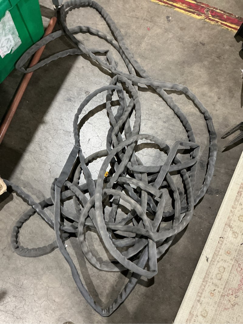 Condition photo showing As Is for teknor apex zero-g 5/8 in. d x 100 ft. l heavy duty commercial grade garden hose
