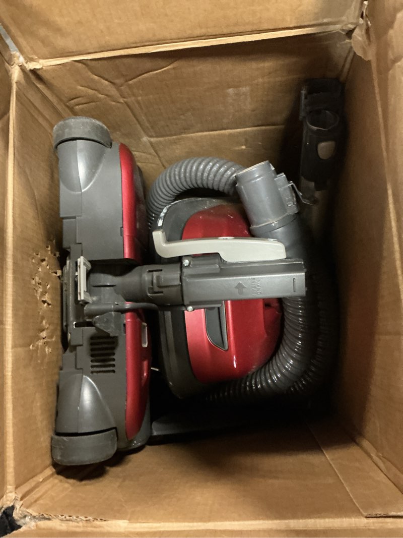 Condition photo showing As Is for Kenmore 81414 Bagged Canister Vacuum Cleaning Tools, 400 Series + Telescoping Wand, Red Kenmore 400 Series + Telescoping Wand