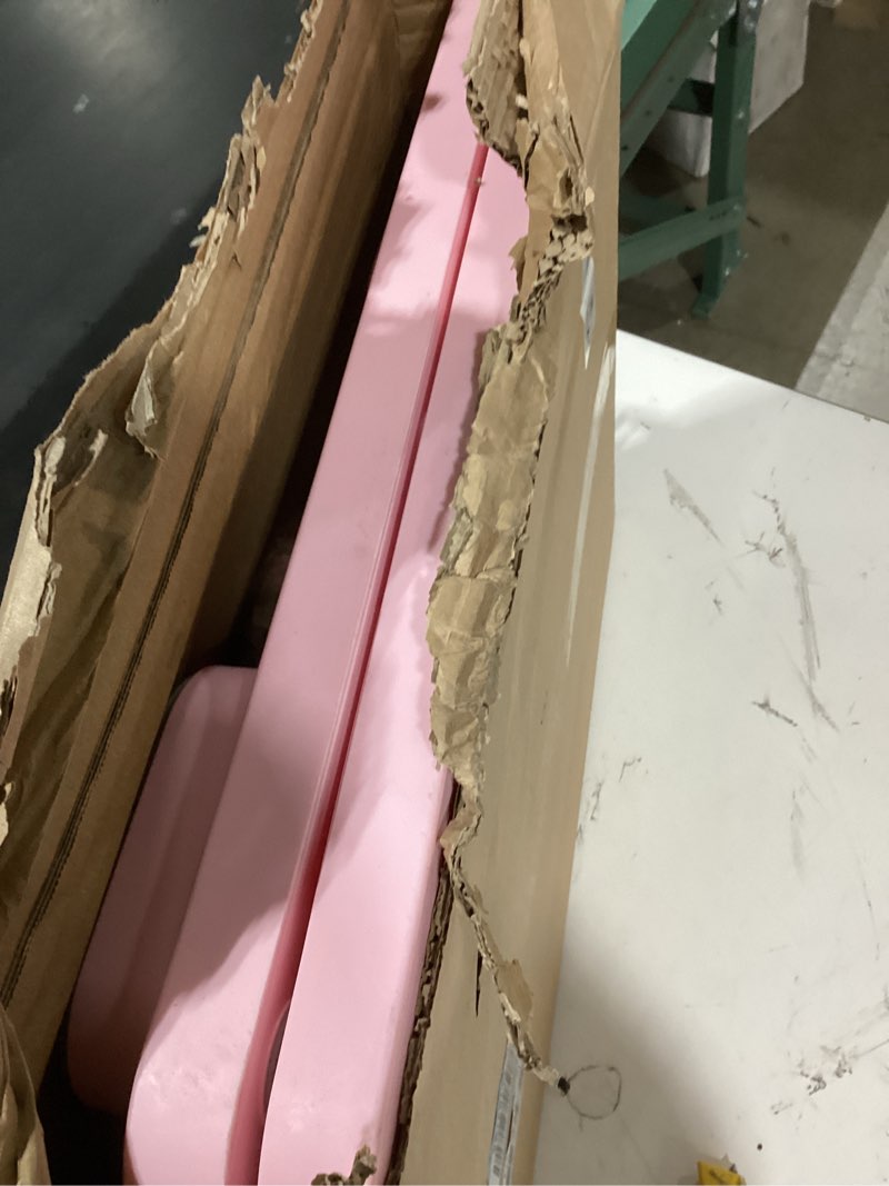 Condition photo showing As Is for JANUA Pilates Board - Pilates Reformer Set, Multi-Purpose Foldable Pilates Reformer Board for Home, 5 in 1 Pilates Sliding Board Pink Set