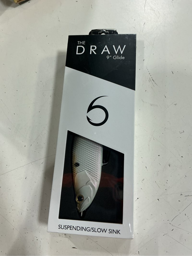 Condition photo showing New/Like New for 6th sense draw hard swimbait - shad