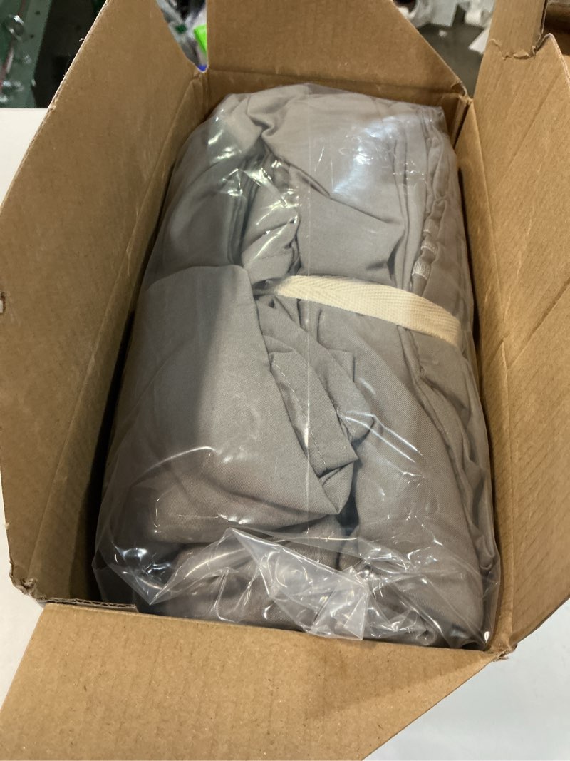 Condition photo showing New/Like New for SONORO KATE Bed Sheet Set Super Soft Microfiber 1800 Thread Count Luxury Egyptian Sheets Fit 18-24 Inch Deep Pocket Mattress Wrinkle-6 Piece (Grey, Queen) Grey Queen