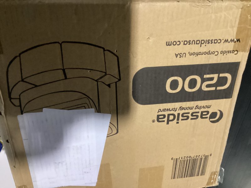 Condition photo showing Good Condition for cassida c200 coin sorter  counter and roller