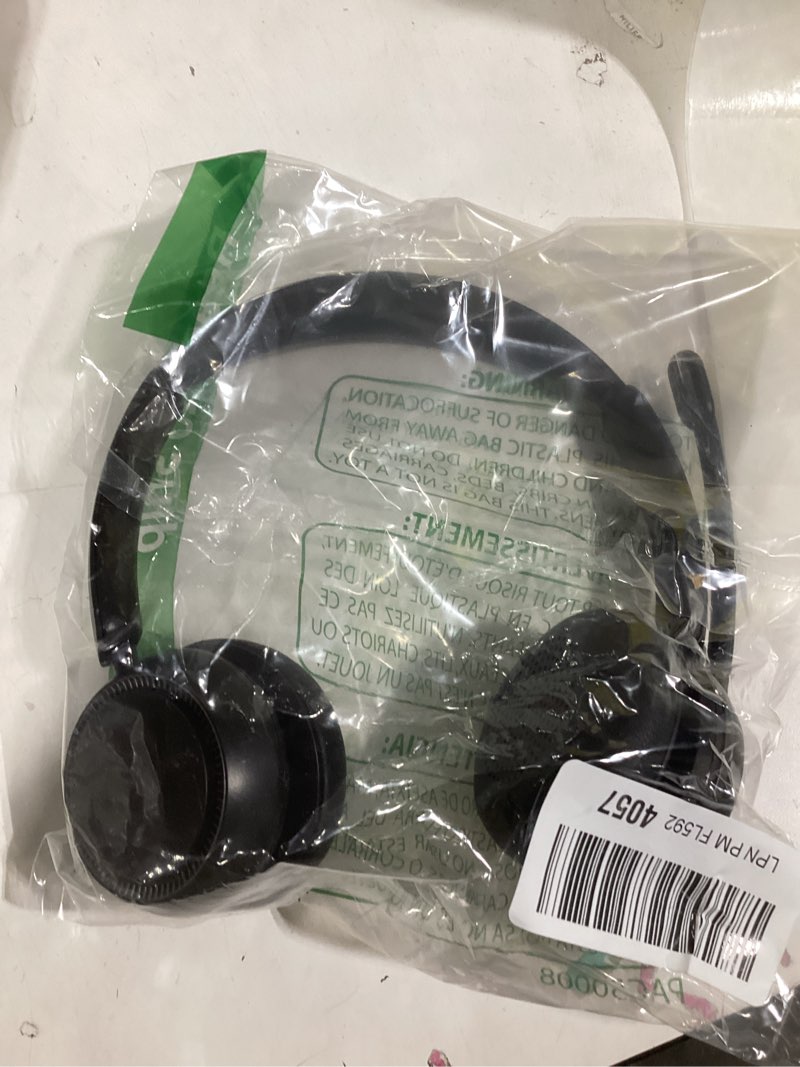 Condition photo showing Good Condition for Upgrade ANC & ENC Headset with Microphone for PC, Wireless Headset with Mic for Work(Flip-to-Mute & USB Dongle), Bluetooth 5.4 Noise Cancelling Headphones with Mic for Call Center/Home/Computer/Phones Black