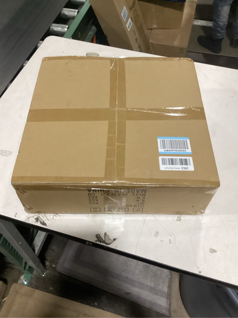 Condition photo showing New/Like New for 47" Pendant Lights Kitchen Island, 21W LED Dimmable Chandelier with Remote Control, Aluminum Linear Hanging Light Fixture for Dining Room Kitchen Island Bar (Gold, 47 in) Gold 47 in