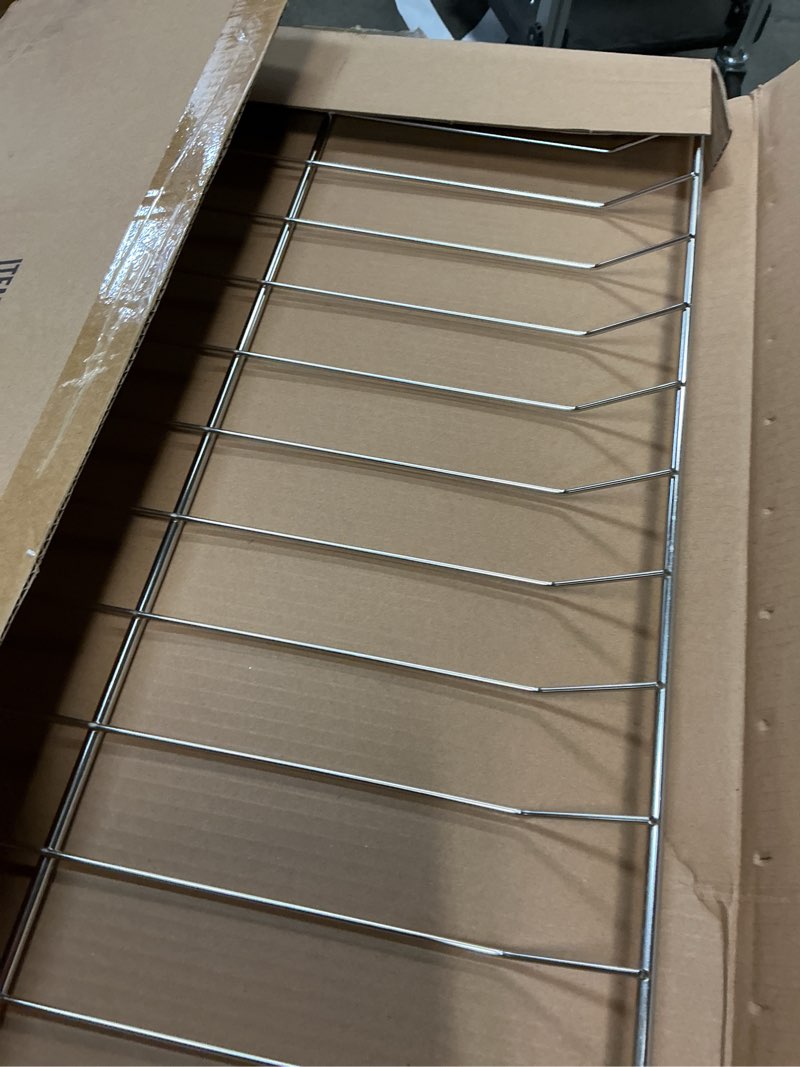 Condition photo showing Good Condition for dg75-01001c oven rack replacement parts for samsung stove oven 304 stainless steel rack flat dg75-01001d nx58h9500ws nx60a6511ss samsung range oven accessories wire rack 24 3/4’’ x 16 1/2’’ oven rack
