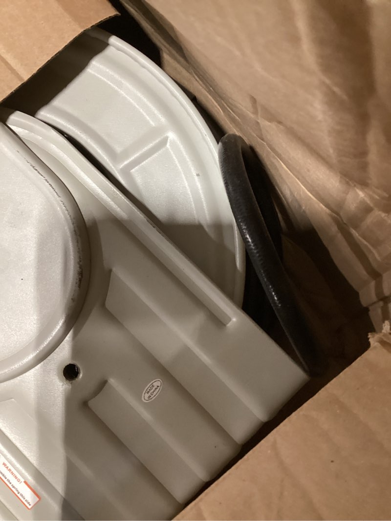 Condition photo showing Good Condition for giraffe tools pressure washer hose reel 65ft, power washer hose reel, pressure washer retractable hose reel, heavy duty, wall/floor mounted, 2600 psi