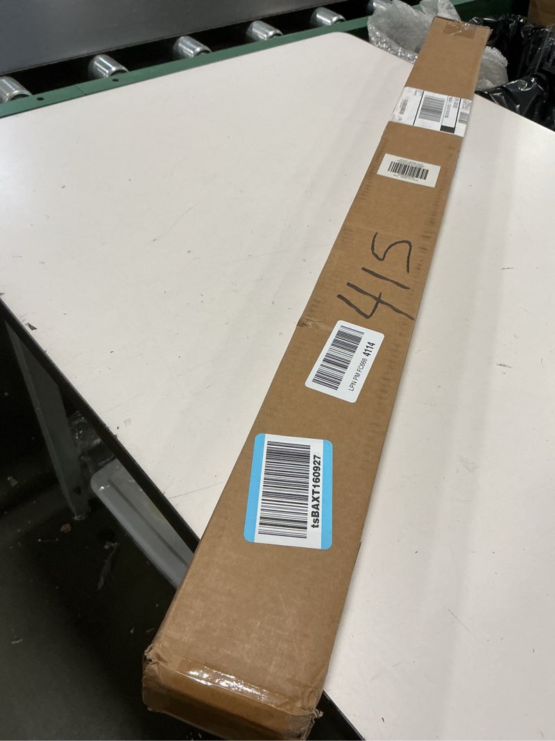 Condition photo showing New/Like New for LazBlinds No-Drill Cordless Zebra Blinds - Dual Layer Light Filtering & Room Darkening, Free-Stop Lift, Easy Install, Day & Night Privacy with Valance for Window 39" W x 72" H, White 39"W x 72"H White