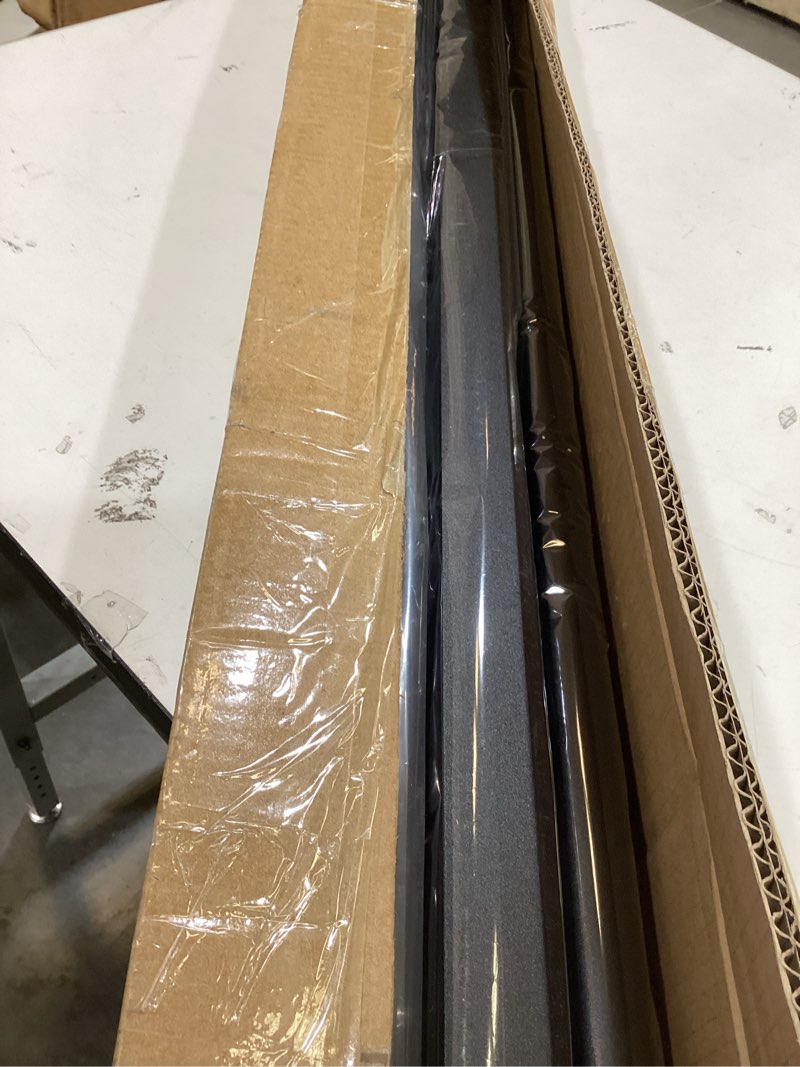 Condition photo showing As Is for handrails for outdoor steps,1-4 step stair handrail & indoor stair railing kit?black railings for outdoor steps and hand rails for seniors for porch?4 step? black-straight 4 step