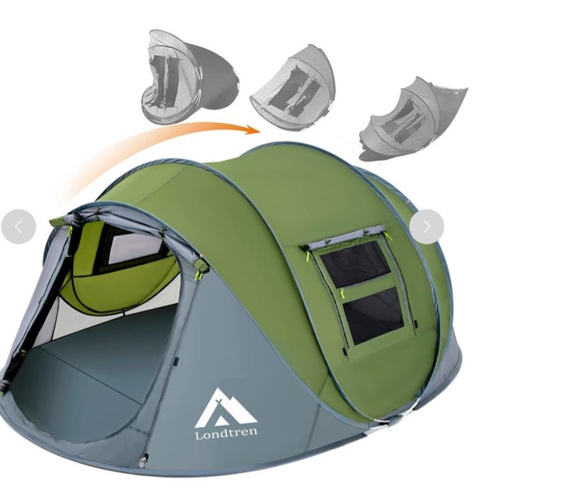 Londtren Pop Up Tents For Camping 1 Person Waterproof Pop Up Army Tents Surplus Tents Military Popup Tent Camping Easy Up Camping Tents I