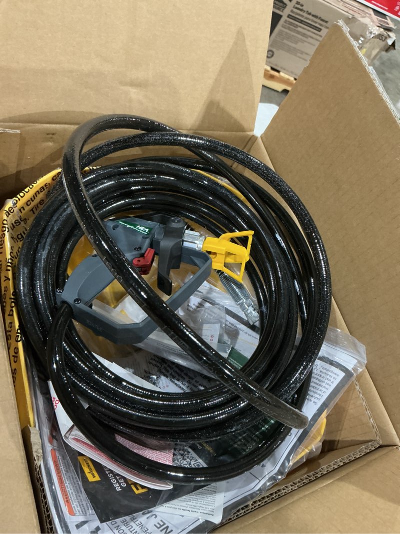 Condition photo showing Good Condition for wagner control pro 130 w/ t2 gun electric stationary airless paint sprayer