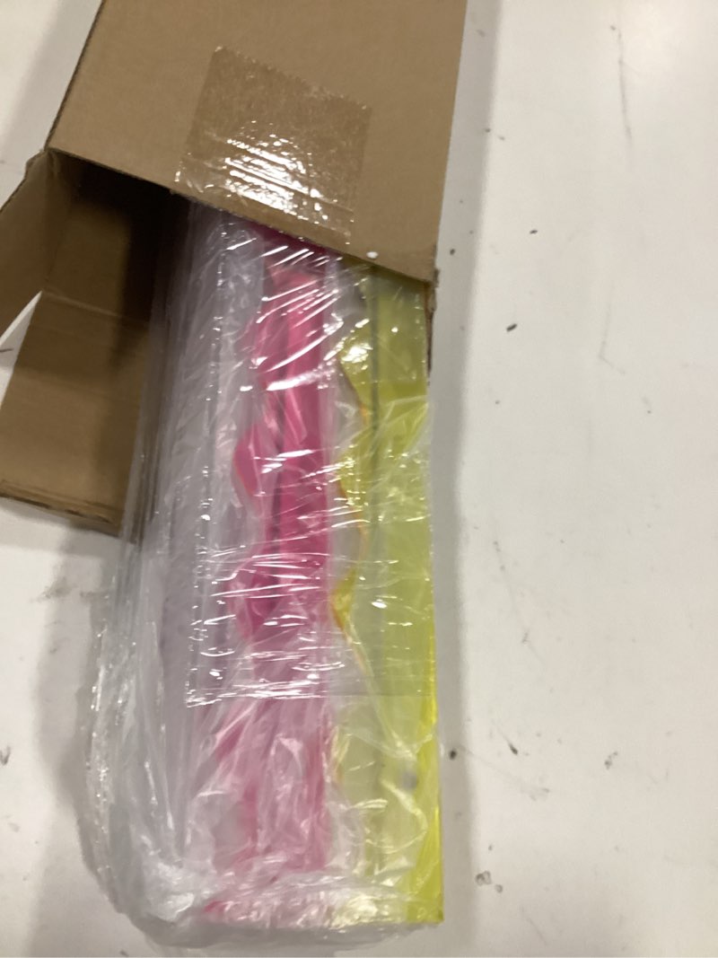 Condition photo showing Good Condition for 4 Pack Mahjong Tile Rack & Pusher Set, Acrylic All-in-one Holders, Mahjong Accessories for Organizing Tiles, Easy to Use for Home Game Nights(Wavy Edge,Colorful) Wavy Edge Colorful