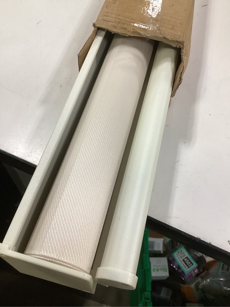 Condition photo showing Good Condition for AOSKY Cordless Zebra Blinds for Windows Pull Down Roller Window Shades Dual Layer Light Filtering Privacy for Day and Night, Free-Stop Door Shades for Home Easy to Install (34.5" W X 72" H?Black) 34.5"W x 72"H Black