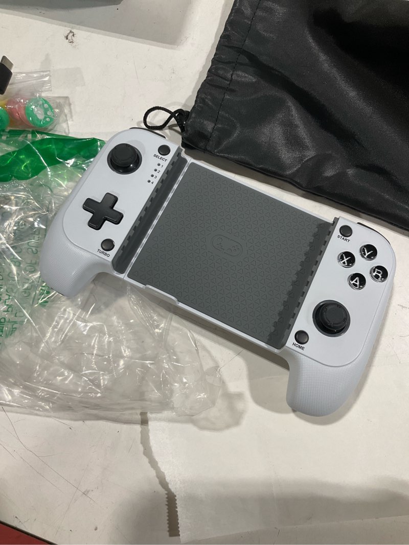 Condition photo showing Good Condition for mobile game controllers for iphone/android, hall effect phone controllers support phone case,game controllers for xbox,for playstation,cloud/steam gaming off white