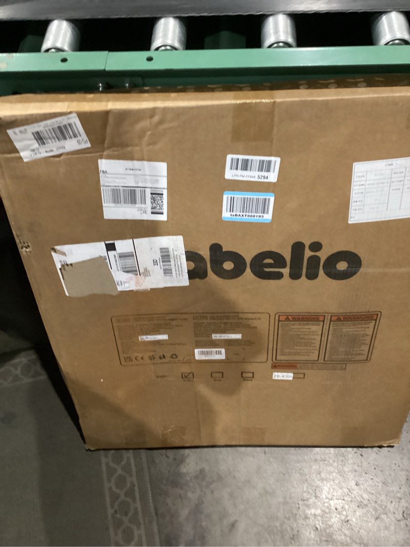 Condition photo showing Good Condition for Babelio Metal Baby Gate, 29-43" Auto Close Easy Install Pet Gate PressGuard P7, Extra Wide Walk Thru Child Safety Gate, 30" Tall Pressure Mounted Dog Gate for Doorways & Stairs, White White 30"Tall 29"-43" Wide
