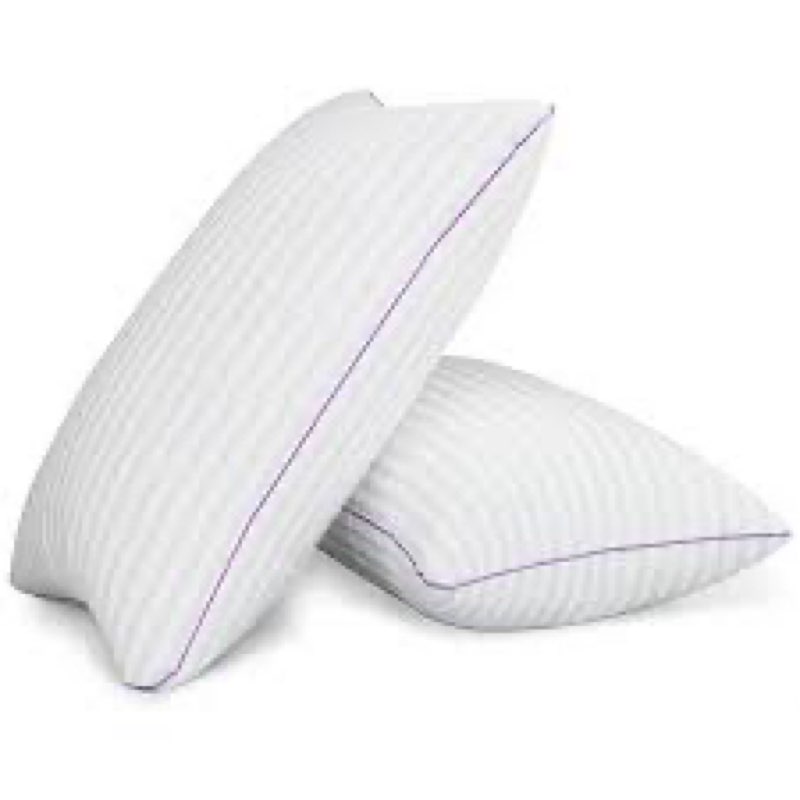 VAINOC Pillows King Size Set of 2,Breathable Hotel Collection Bed Pillows for Sleeping Medium Soft D