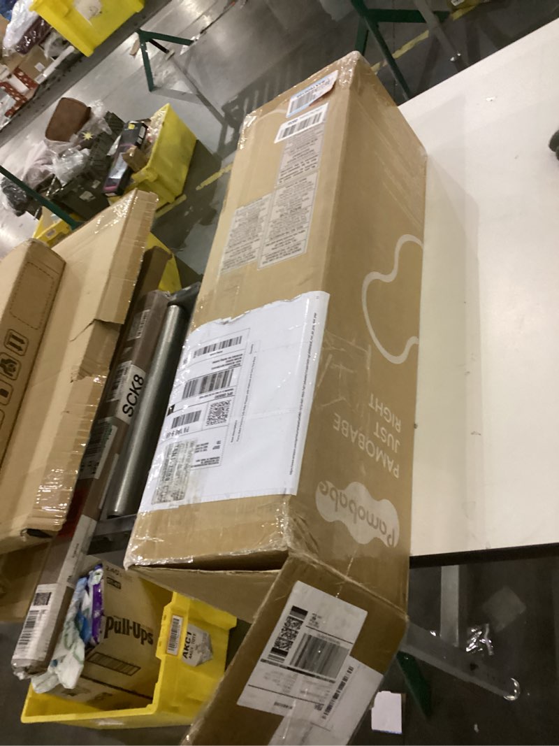 Condition photo showing New/Like New for Pamo Babe Portable Crib Baby Playpen with Mattress and Carry Bag Black