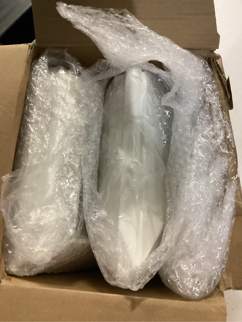 Condition photo showing Good Condition for sasylvia 2 pcs 5 x 5 inch vinyl fence post caps (actual 5x5), white pvc england style cap top pyramid square waterproof uv resistant decorative vinyl fence post caps 5 x 5 inch 2