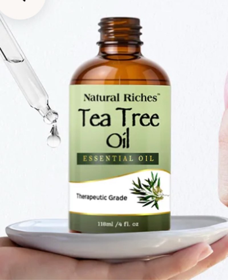 Expiration 3-2026))Natural riches tea tree oil 118 ml