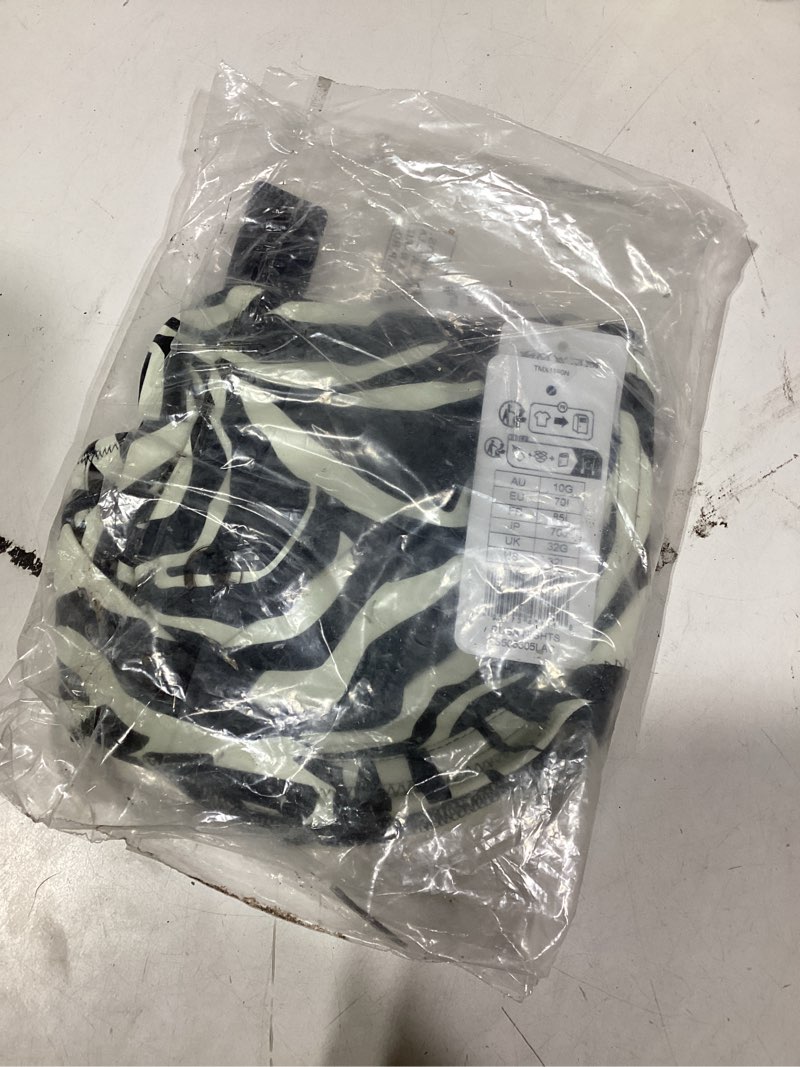 Fantasie Swim Women's Standard Aruba Nights Underwire Full Cup Bikini Top, Black and Cream