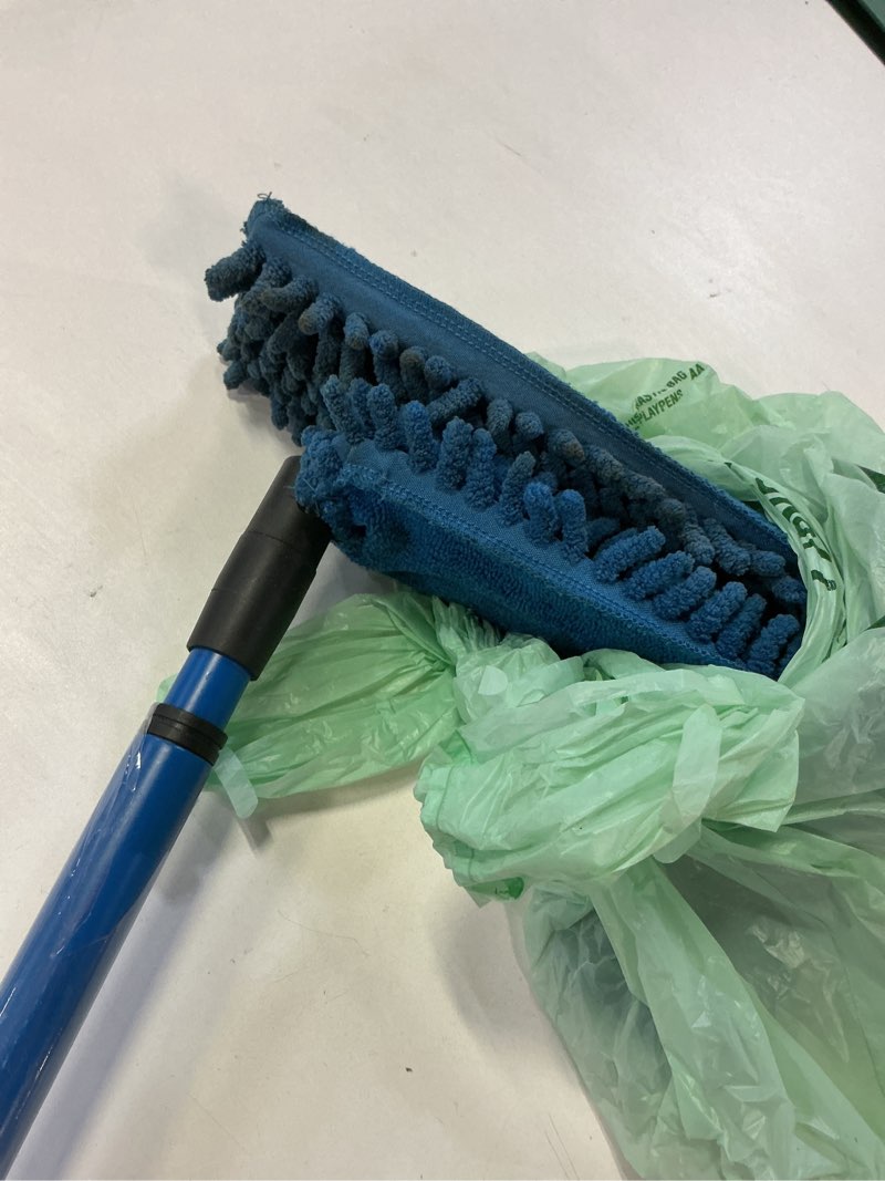 Condition photo showing As Is for Harbor Breeze Microfiber Extendable Ceiling fan duster