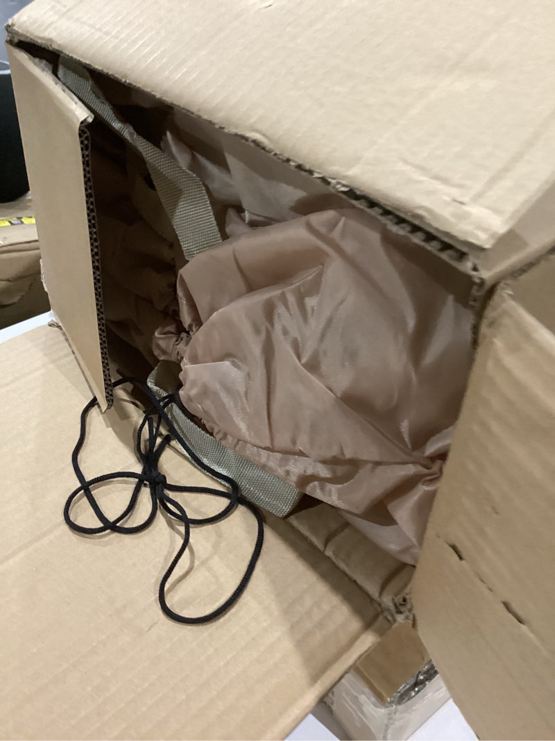 Condition photo showing As Is for 18" Air Mattress Full with Built in Pump - Raised Double Blow up Bed - Quick Inflate/Deflate Airbed Inflatable Mattress