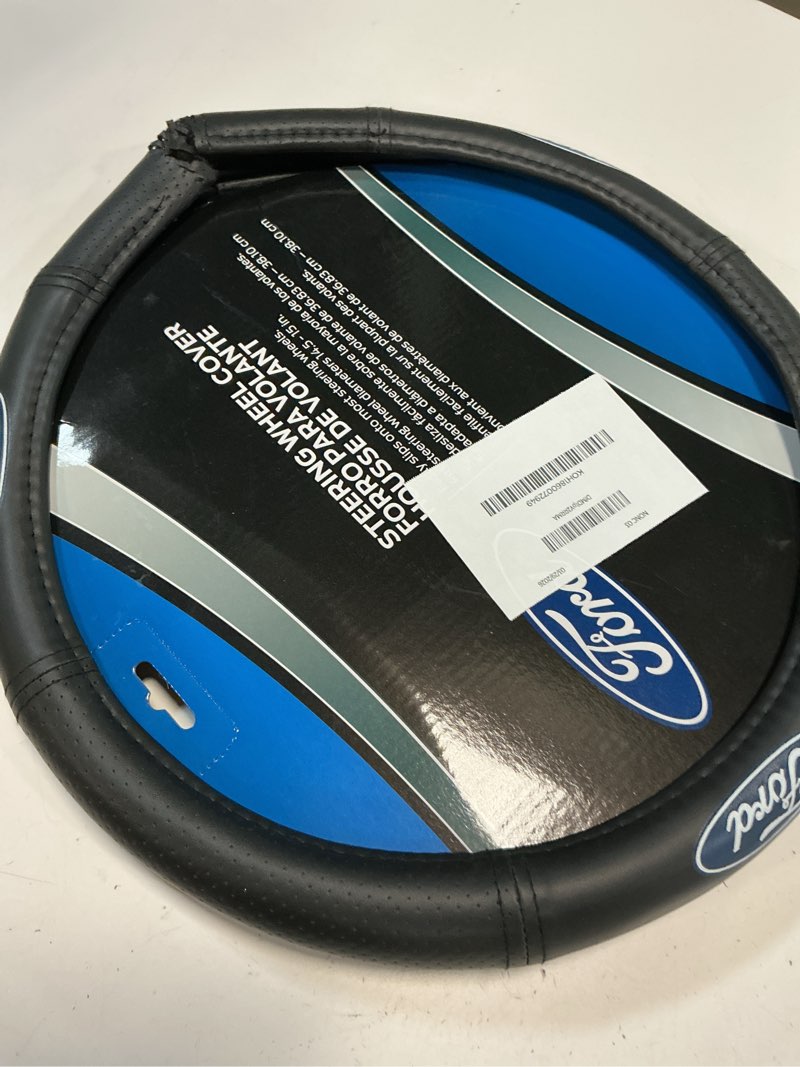 Condition photo showing Good Condition for plasticolor 006725r01 ford elite premium logo steering wheel cover