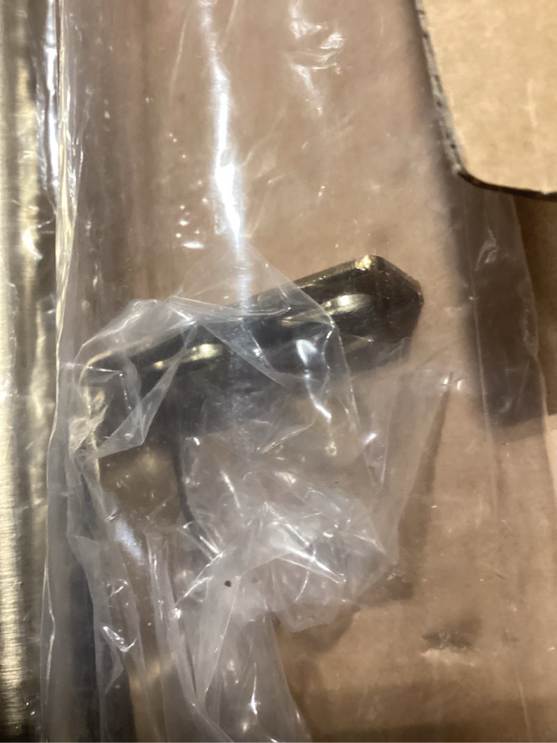 Condition photo showing New/Like New for Ivilon Drapery Window Curtain Rod - End Cap Style Design 1 Inch Pole. 48 to 86 Inch Color Warm Gold 48 to 86 in.