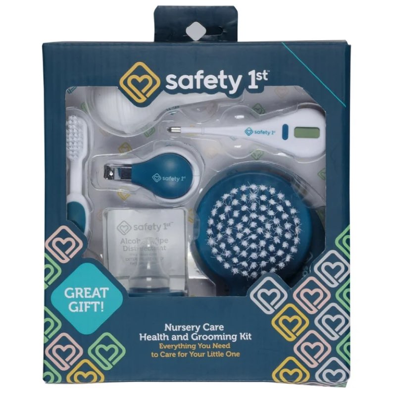 safety 1st nursery care health & grooming kit, teal