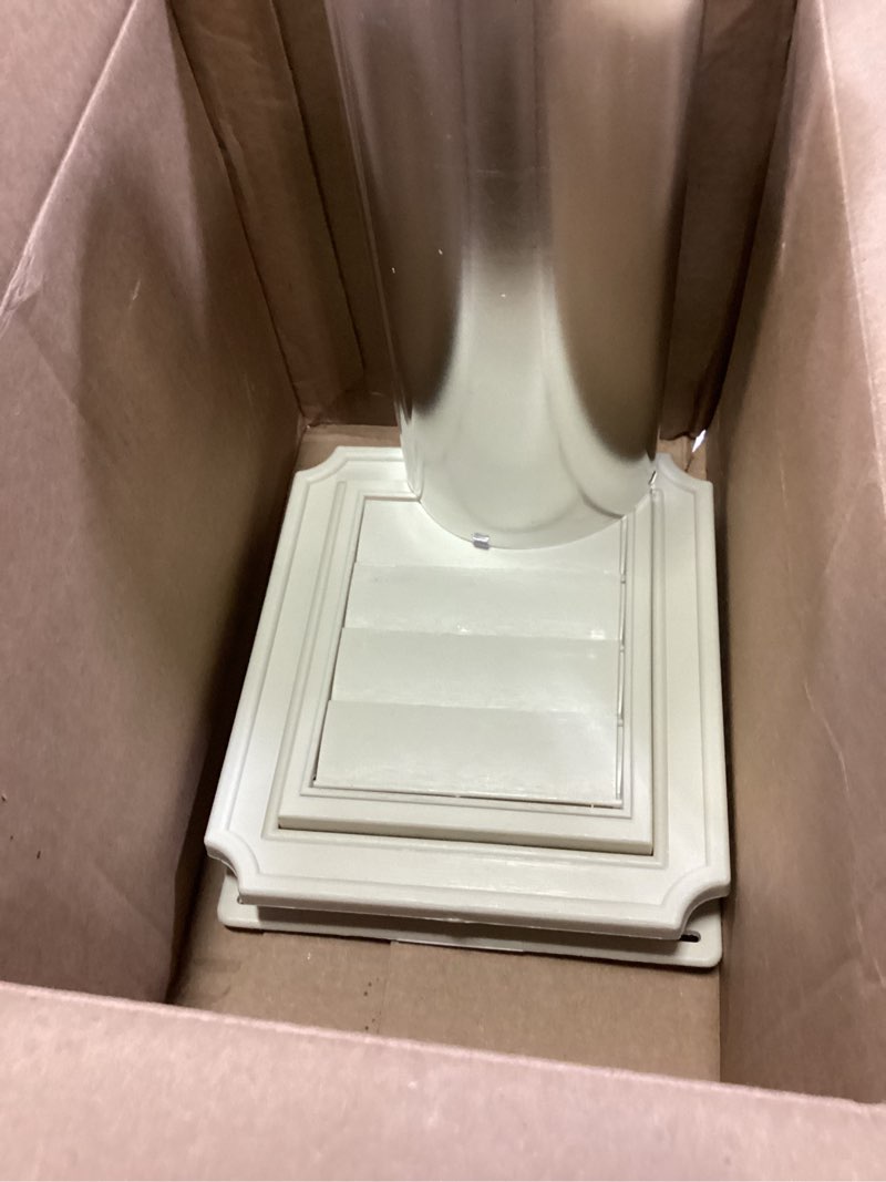 Condition photo showing Good Condition for builders edge 140137079049 scalloped exhaust vent 049, almond 049 - almond