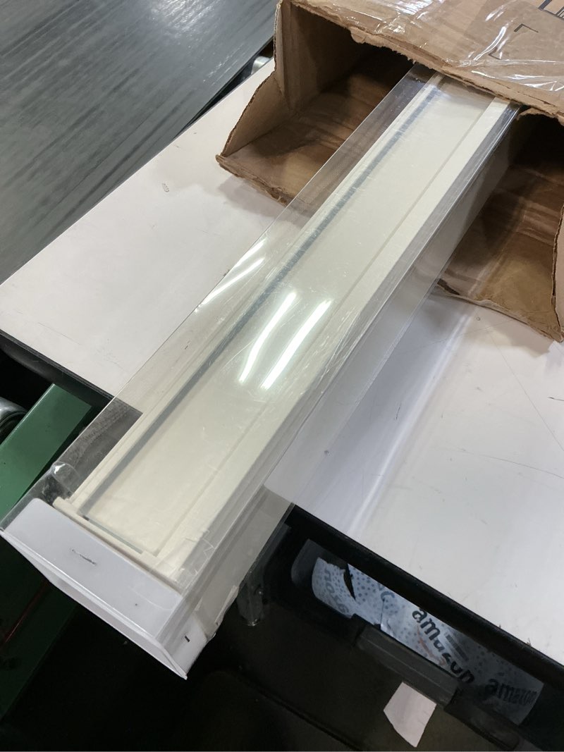 Condition photo showing Good Condition for persilux free-stop cordless roller shades for windows light filtering shades, 5% openness solar screen semi sheer roller blinds uv protection for office and home. easy to install 34.5"w x 72"h, beige 34.5"w x 72"h beige