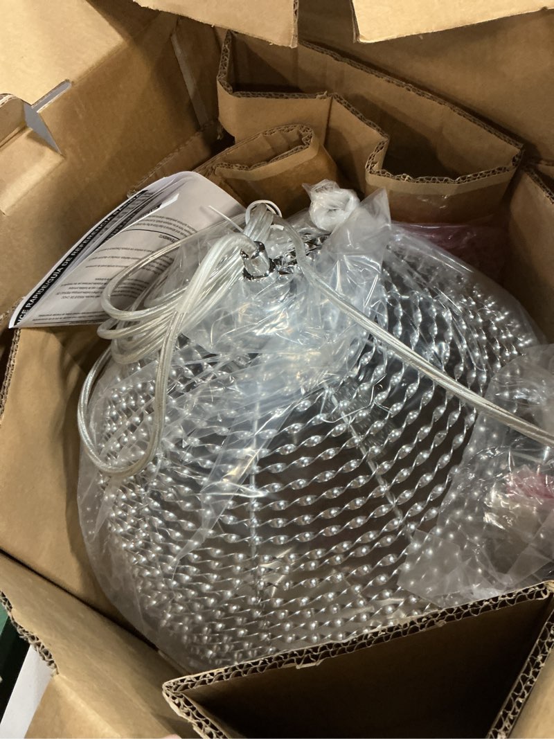 Condition photo showing As Is for Quoizel  tango 3-light pendant