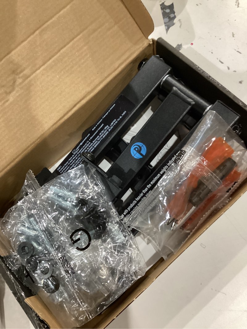 Condition photo showing Good Condition for pipishell full motion tv wall mount for echo show 21/15 and 13-43 inch flat curved screen tvs & monitors, max vesa 200x200mm up to 44lbs, tv mount wall bracket with rotation swivel tilt extension 13-43 inch tv mount without led