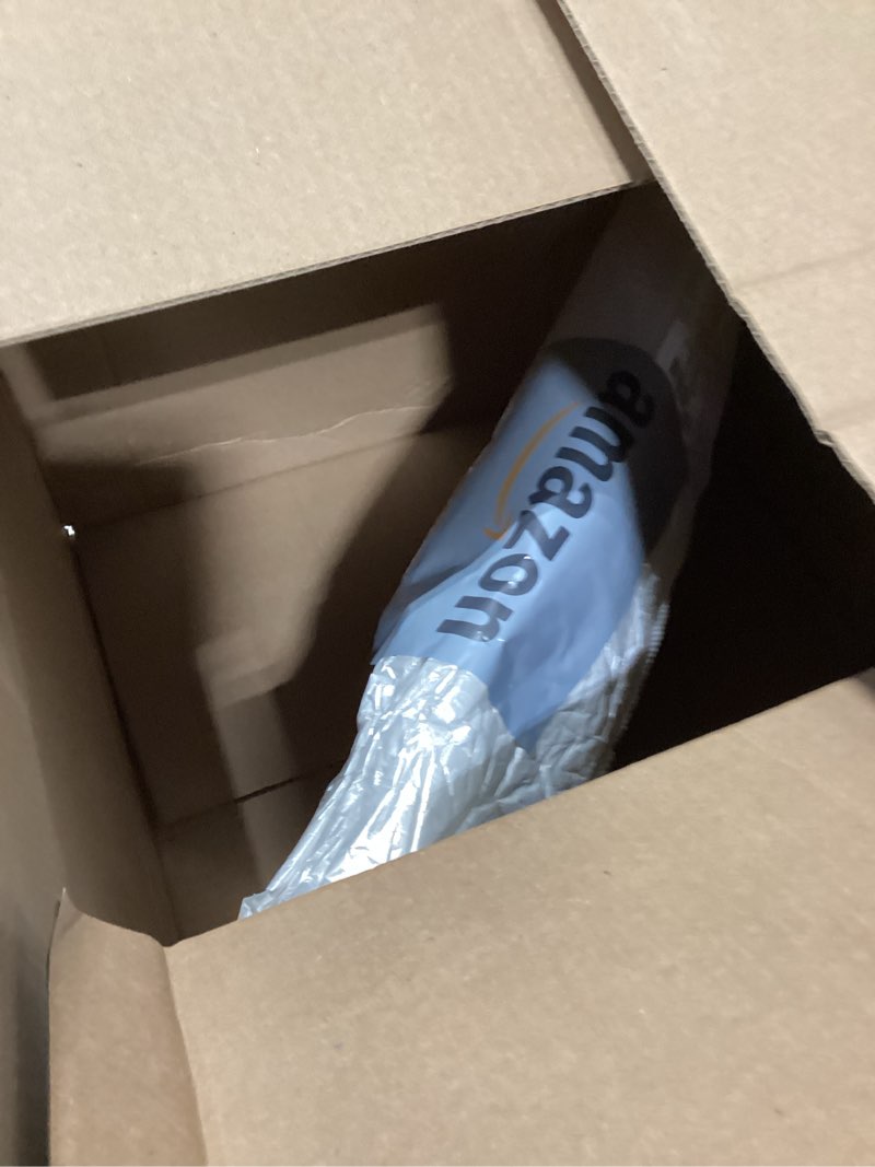 Condition photo showing As Is for 3 tier bookshelf for desktop, storage rack, desktop organization brown1