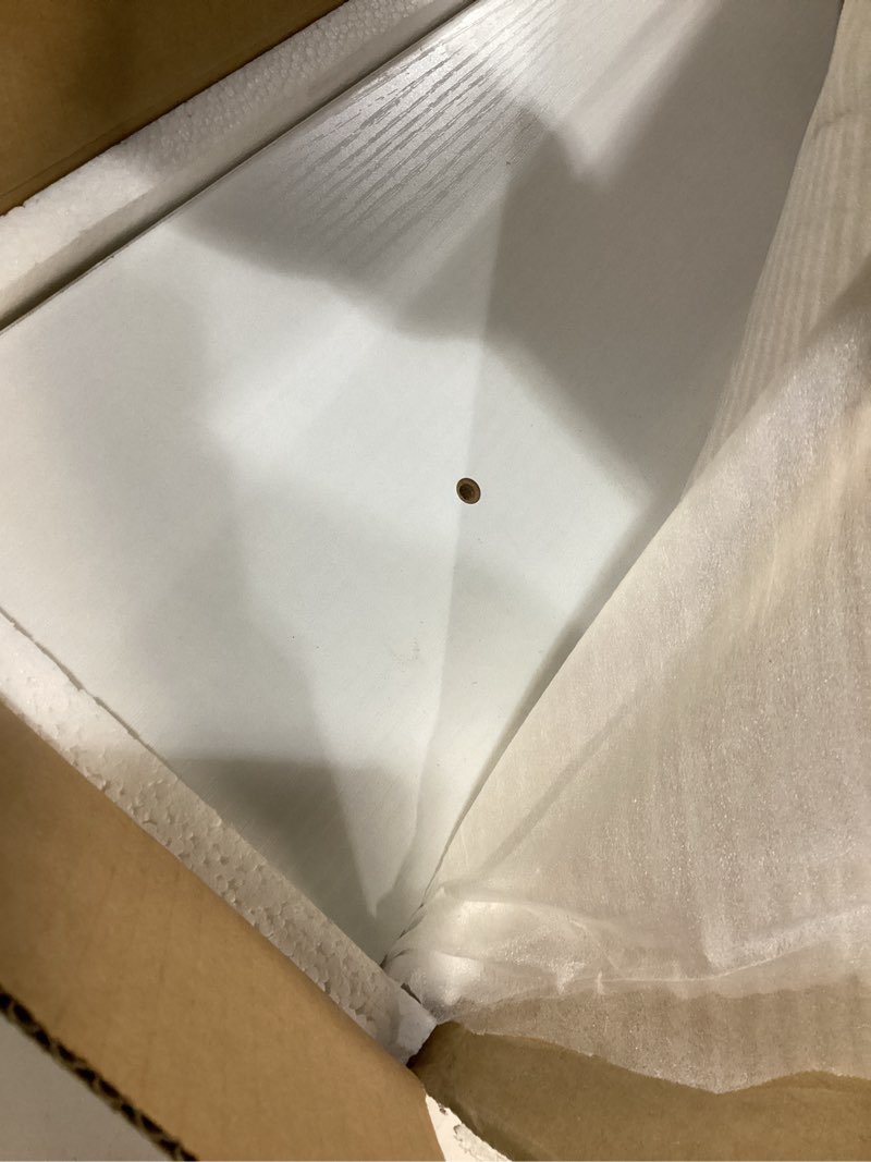 Condition photo showing Good Condition for AMADA HOMEFURNISHING Floating Shelves Large, 24 x 7 Inch Wall Shelves for Bathroom, Bedroom, Kitchen, Shelves for Wall Decor Set of 2, White - AMFS06 White 24 inches