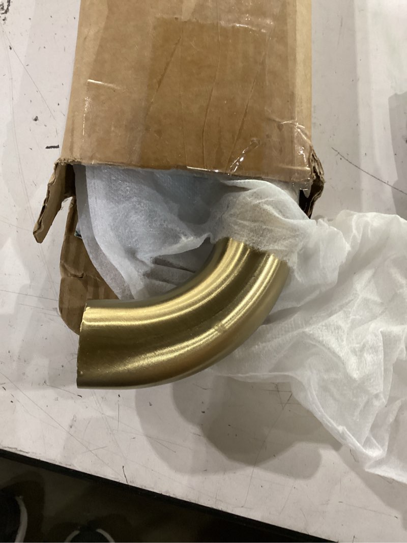 Condition photo showing Good Condition for 24 inch shower grab bar 1.25" dia, gold anti slip bathroom grab bar, 304 stainless steel knurled handicap grab bars, safety support handrail, assist bath shower handle for elderly injury senior 24 inch-1pack gold