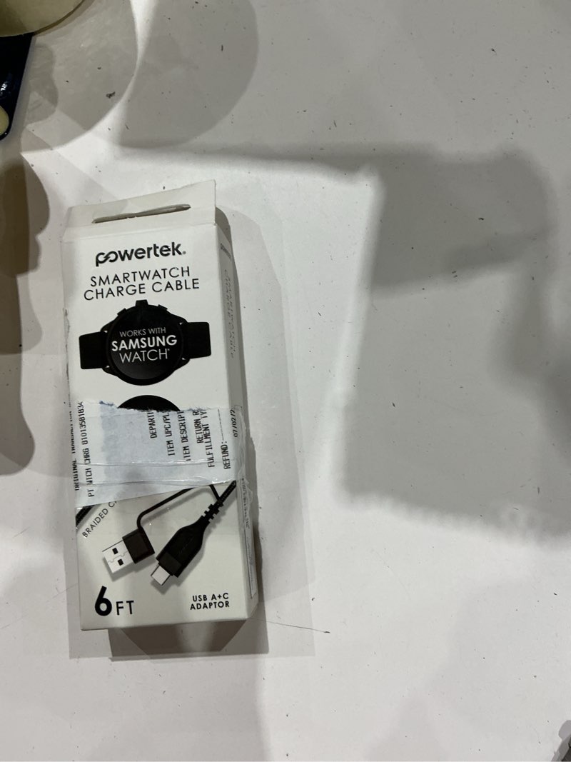 Condition photo showing New/Like New for liquipel powertek nylon braided samsung watch charger - black