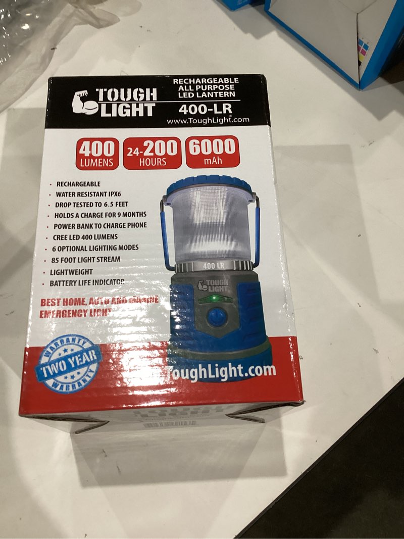 Condition photo showing Good Condition for (Similar)Durapower Rechargeable Camping Lantern, Lumen Super Bright LED Camping Lantern,  Power Bank, Waterproof,  Portable Lantern for Hurricane